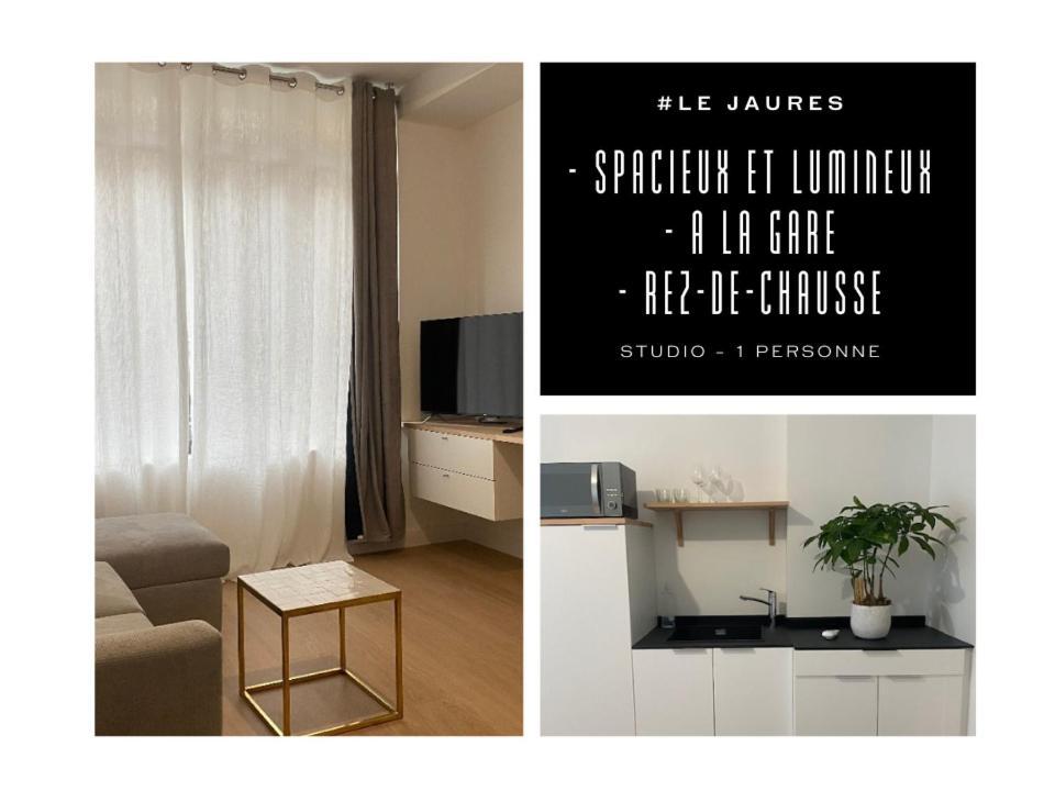 #Le Jaures - Studio A La Gare - Neuf Et Lumineux Brive-la-Gaillarde Bagian luar foto